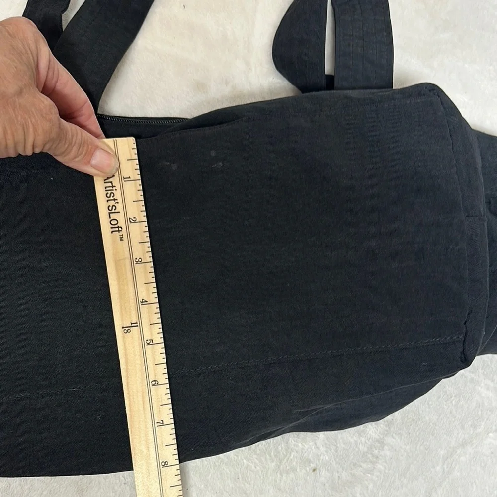 Disney Black Small  Carrier with Embroidered Design